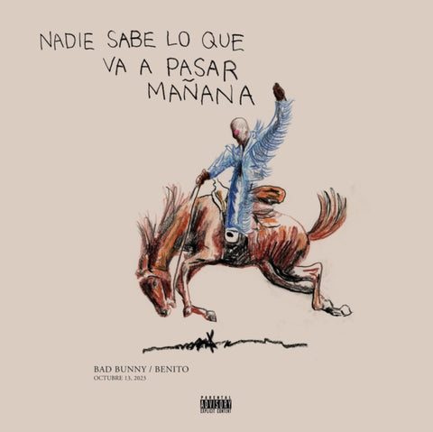 BAD BUNNY - NADIE SABE LO QUE VA A PASAR MAÑANA (2LP) (Vinyl LP)