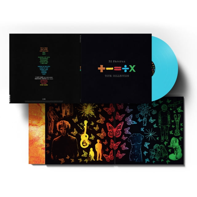 Ed Sheeran - +-=÷× (TOUR COLLECTION) (Blue Vinyl LP) – SoundsLikeVinyl