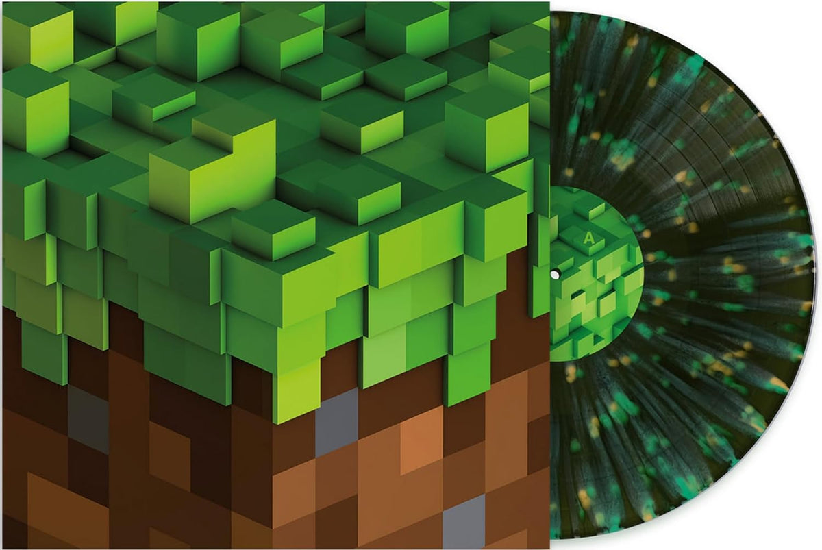 C418「Minecraft Volume Alpha」アース・コンフェッティ C418 - Minecraft Volume Alpha (Earth Confetti Colored Vinyl LP