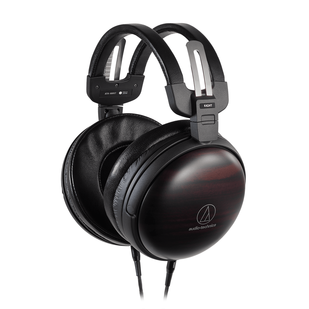 Audio-Technica Audiophile Closed-back Dynamic Wooden Headphones