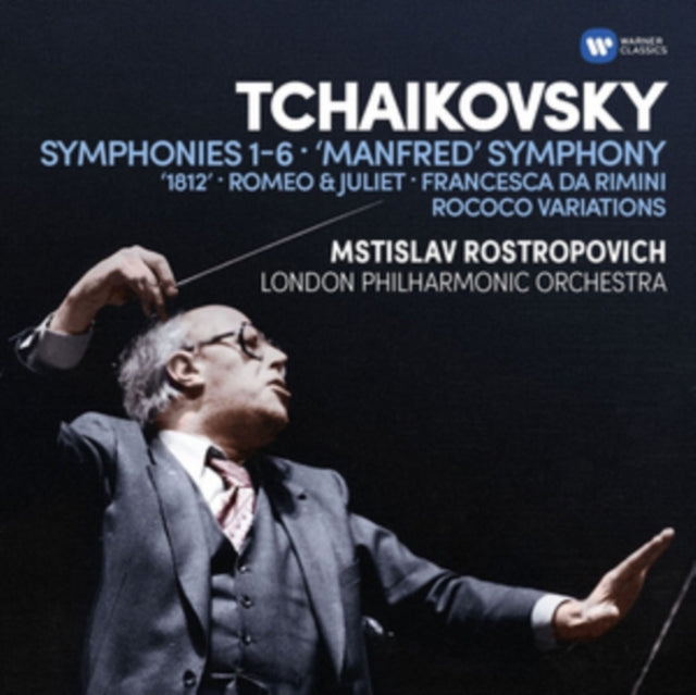 ROSTROPOVICH,MSTISLAV - TCHAIKOVSKY: SYMPHONIES 1-6 (6CD 