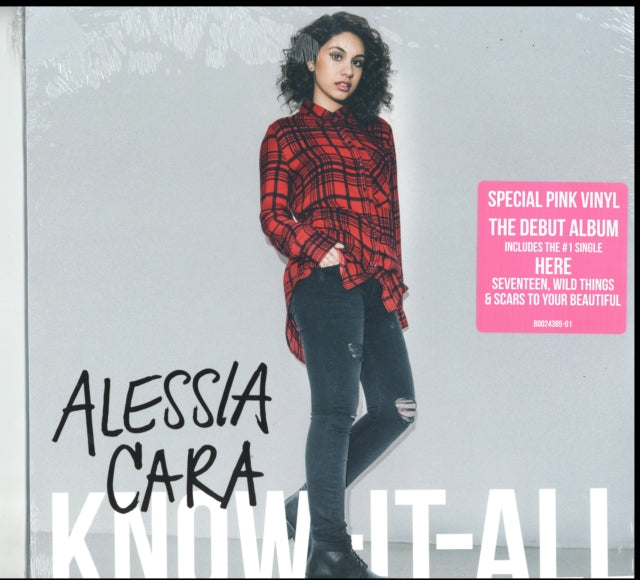 Alessia store Cara Know It All Pink Vinyl Record LP New Sealed