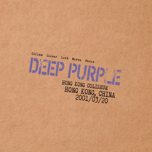 DEEP PURPLE - LIVE IN HONG KONG (PURPLE MARBLE/3LP) (Vinyl