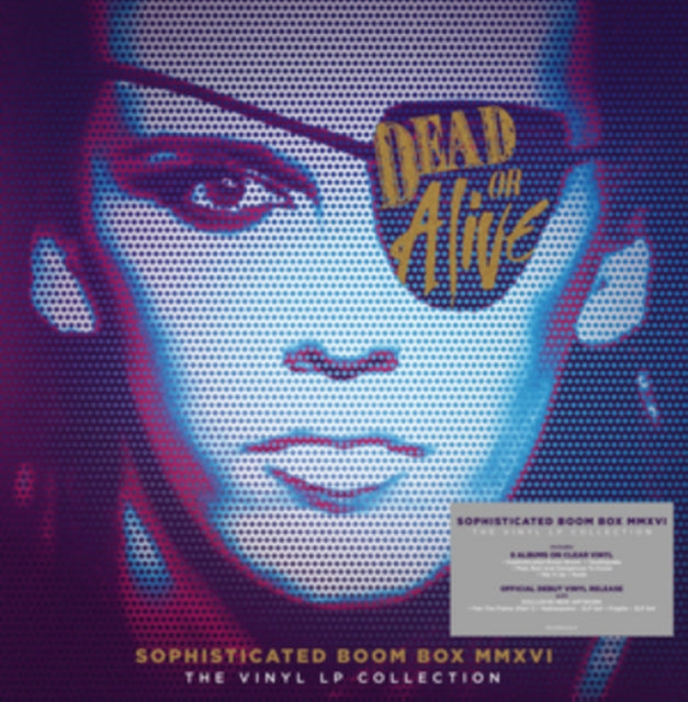 DEAD OR ALIVE   SOPHISTICATED BOOM BOX MMXVI  LP BOX/CLEAR VINYL
