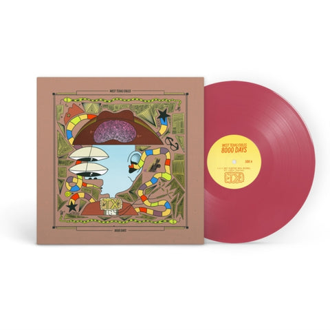 WEST TEXAS EXILES - 8000 DAYS (OXBLOOD COLORED VINYL) (Vinyl LP)