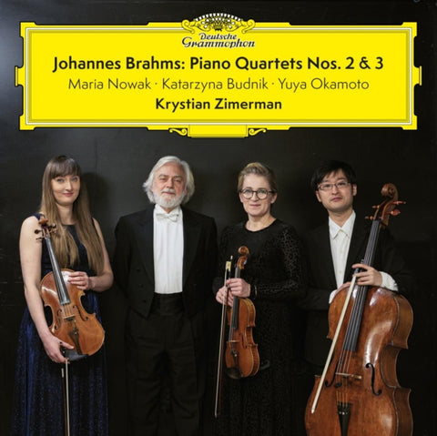 ZIMERMAN,KRYSTIAN - BRAHMS: PIANO QUARTETS NOS. 2 & 3 (2LP) (Vinyl LP)
