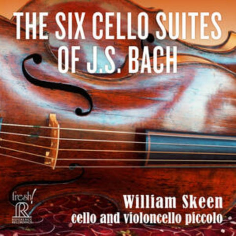 BACH,J.S. / SKEEN - SIX CELLO SUITES OF J.S. BACH (Music CD)