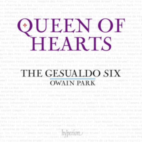 GESUALDO SIX & OWAIN PARK - QUEEN OF HEARTS (Music CD)