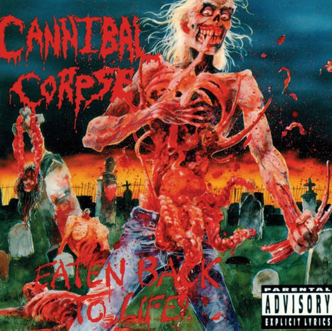 CANNIBAL CORPSE - EATEN BACK TO LIFE (BLUE SMOKE VINYL)
