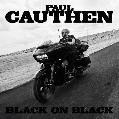 CAUTHEN,PAUL - BLACK ON BLACK (BLACK ICE VINYL) (Vinyl LP)