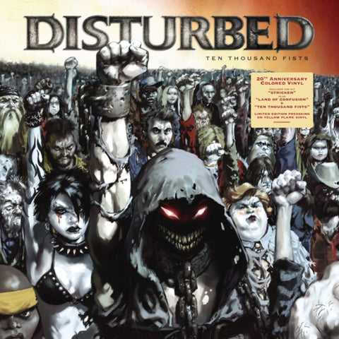 DISTURBED - TEN THOUSAND FISTS (2LP/YELLOW FLAME VINYL) (Vinyl LP)