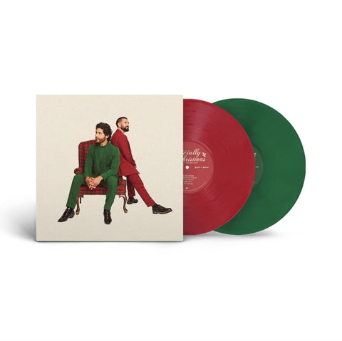 DAN & SHAY - IT'S OFFICIALLY CHRISTMAS: THE DOUBLE ALBUM (Color Vinyl LP)