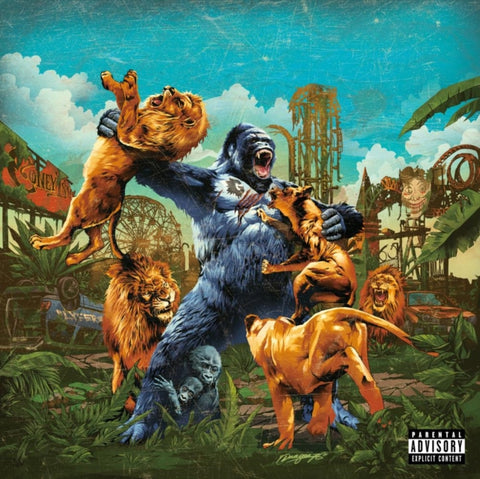 NEMS & SCRAM JONES - RISE OF THE SILVERBACK (GRAY MARBLE VINYL) (Vinyl LP)