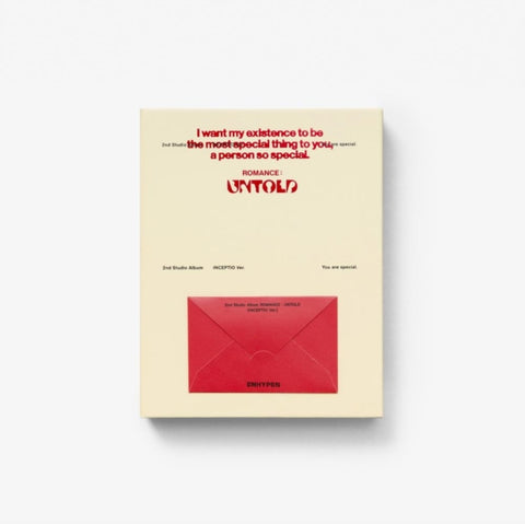 ENHYPEN - ROMANCE : UNTOLD (INCEPTIO VER.) (Music CD)