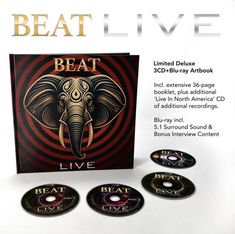 BEAT - LIVE (3CD/BLU-RAY) (Music CD)