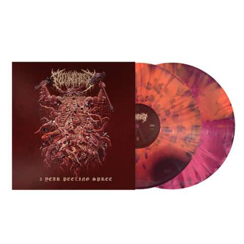 PEELINGFLESH - 3 YEAR PEELING SPREE (PEELING SPREE SPLATTER VINYL/2LP) (Vinyl LP)