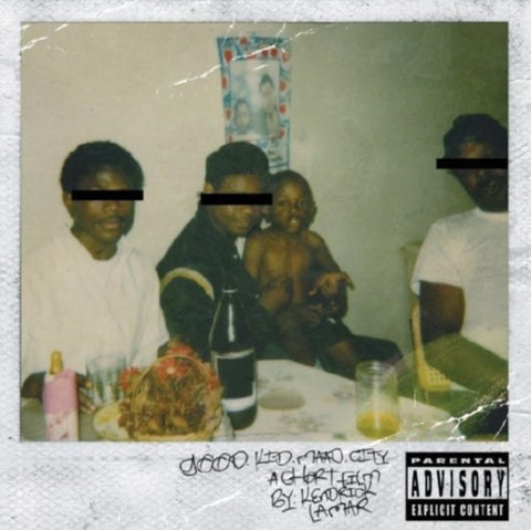 KENDRICK LAMAR - GOOD KID MAAD CITY (BLACK ICE VINYL LP)