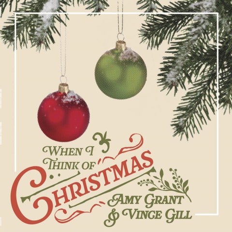 GRANT,AMY & VINCE GILL - WHEN I THINK OF CHRISTMAS (OLIVE GREEN VINYL) (Vinyl LP)