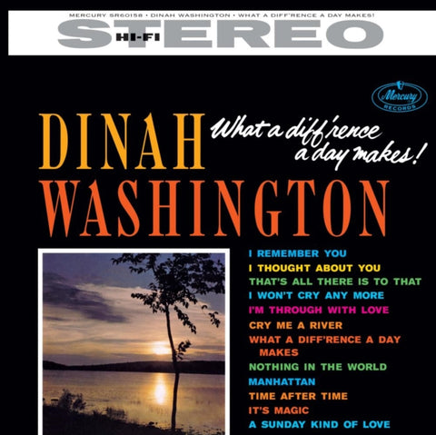 WASHINGTON,DINAH - WHAT A DIFF'RENCE A DAY MAKES (VERVE VAULT SERIES) (180G) (Vinyl LP)