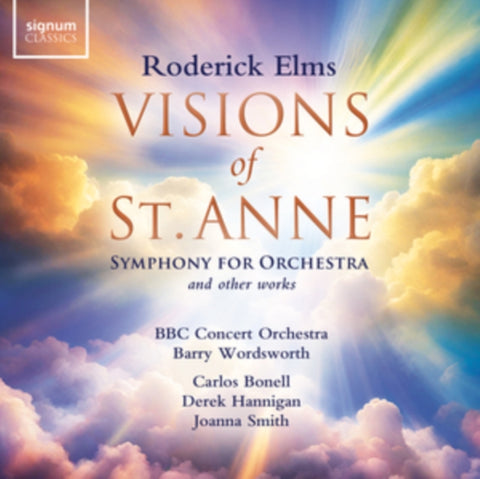 ELMS / HANNIGAN / BONELL - VISIONS OF ST ANNE & OTHER WORKS (Music CD)