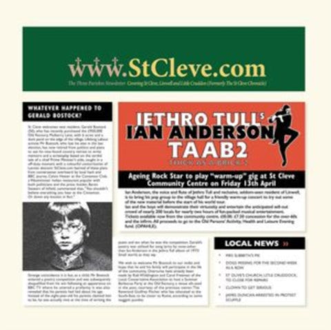 ANDERSON,IAN - THICK AS A BRICK 2 (HALF-SPEED MASTER/2LP) (Vinyl LP)