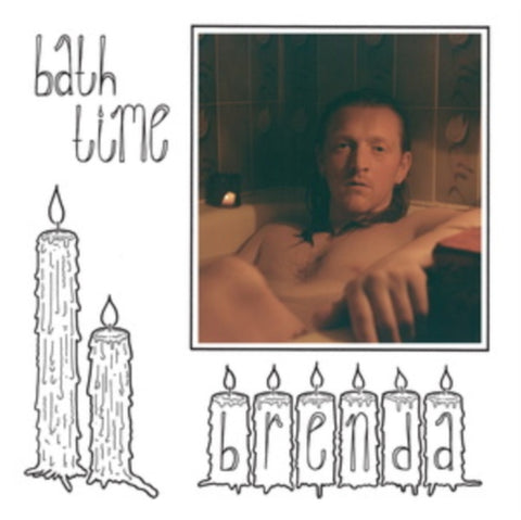 BRENDA - BATH TIME (BLACK ICE, ORANGE & BLUE SPLATTER)