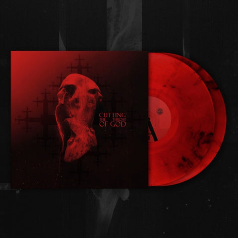 ULCERATE - CUTTING THE THROAT OF GOD (TRANSPARENT RED W/ BLACK SMOKE HEAVY V (Vinyl LP)