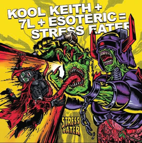STRESS EATER (DJ 7; KOOL KEITH; CZARFACE) - EVERYBODY EATS! (PURPLE VINYL) (Vinyl LP)