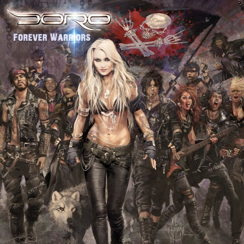 DORO - FOREVER WARRIORS (TRANS ORANGE VINYL/2LP) (Vinyl LP)