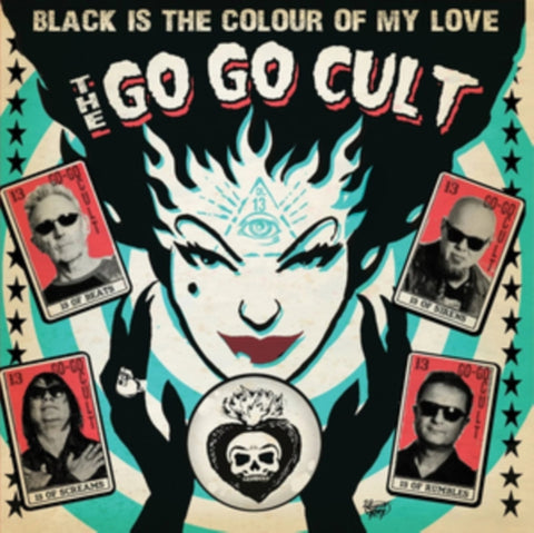 GO GO CULT - BLACK IS THE COLOUR OF MY LOVE (RED VINYL) (Vinyl LP)