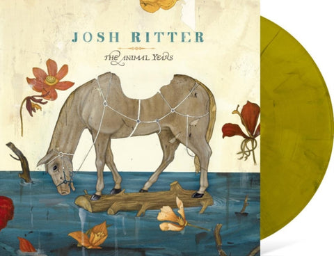 RITTER,JOSH - ANIMAL YEARS (YELLOW W/ BLACK SWIRL VINYL) (Vinyl LP)