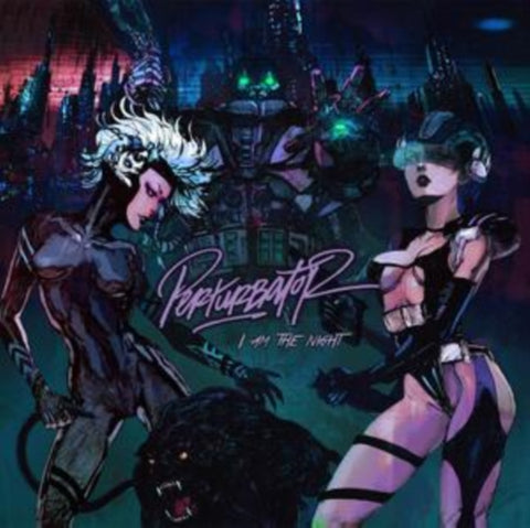 PERTURBATOR - I AM THE NIGHT (FROSTED CLEAR VINYL/2LP) (Vinyl LP)