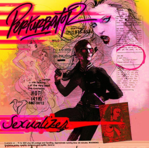 PERTURBATOR - SEXUALIZER (FROSTED CLEAR VINYL) (Vinyl LP)
