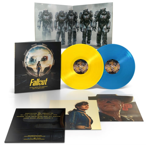 RAMIN DJAWADI - FALLOUT ORIGINAL AMAZON SERIES OST (LIMITED EDITION/BLUE & YELLOW VINYL LP)