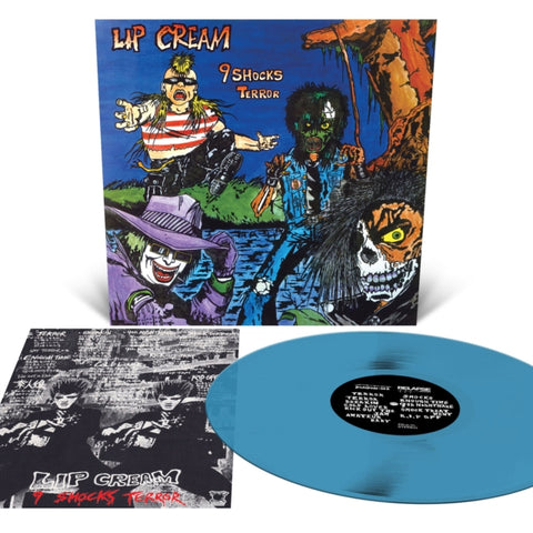 LIP CREAM - 9 SHOCKS TERROR (ROYAL BLUE VINYL) (Vinyl LP)