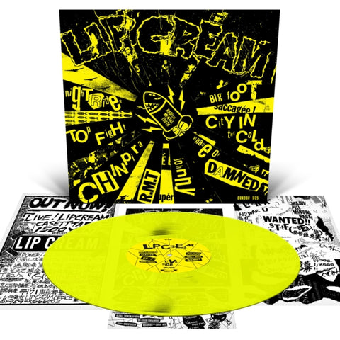 LIP CREAM - BIG FOOT CASSETTE (HIGHLIGHTER YELLOW VINYL) (Vinyl LP)