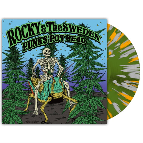 ROCKY & THE SWEDEN - PUNK'S POT HEAD (GREEN SPLATTER VINYL) (Vinyl LP)