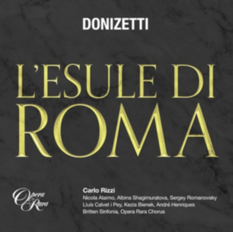 RIZZI,CARLO & BRITTEN SINFONIA - DONIZETTI: L'ESULE DI ROMA (2CD) (Music CD)