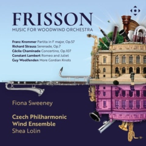 CZECH PHILHARMONIC WIND ENSEMBLE - FRISSON: MUSIC FOR WOODWIND ORCHESTRA (Music CD)
