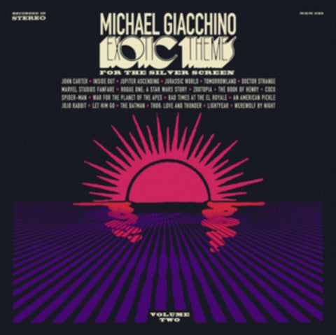 GIACCHINO,MICHAEL - EXOTIC THEMES FOR THE SILVER SCREEN, VOL. 2 (2LP) (Vinyl LP)