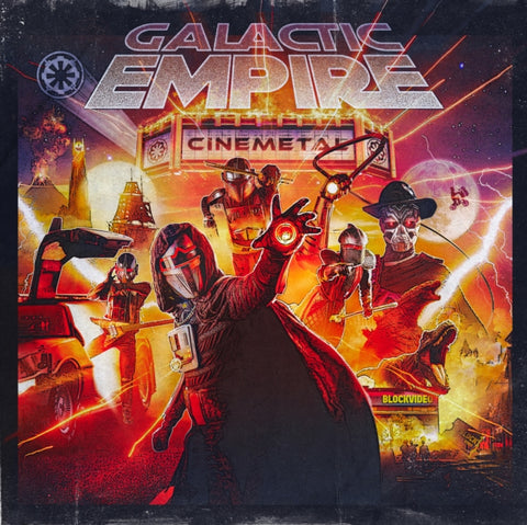 GALACTIC EMPIRE - CINEMETAL (ERUPTION MARBLE VINYL) (Vinyl LP)