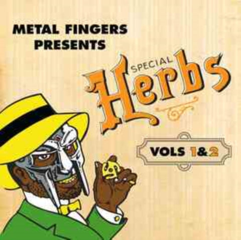 MF DOOM - METAL FINGERS PRESENTS: SPECIAL HERBS VOL. 1 & 2 (2LP/MUSTARD YEL (Vinyl LP)