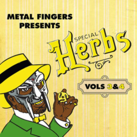 MF DOOM - METAL FINGERS PRESENTS: SPECIAL HERBS VOL. 3 & 4 (2LP/LEMON YELLO (Vinyl LP)