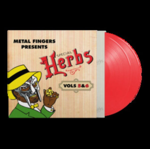 MF DOOM - METAL FINGERS PRESENTS: SPECIAL HERBS VOL. 5 & 6 (2LP/APPLE RED V (Vinyl LP)