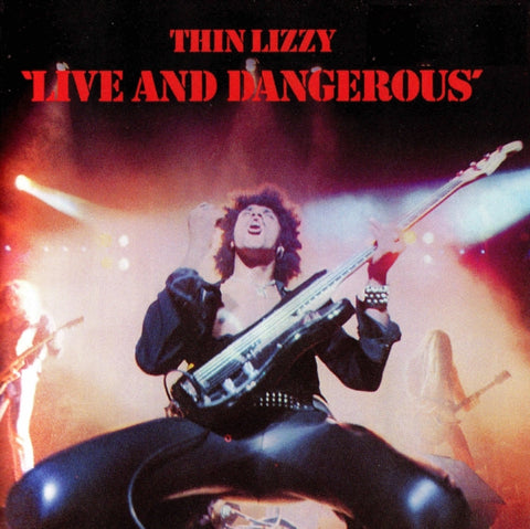 THIN LIZZY - LIVE & DANGEROUS (2LP/CLEAR ORANGE VINYL/180G/LIMITED) (Vinyl LP)