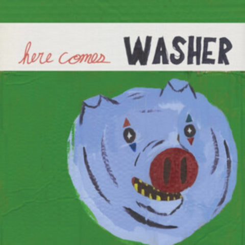 WASHER - HERE COMES WASHER (CLOUDY GREEN VINYL) (Vinyl LP)