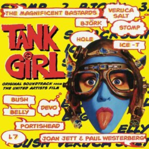 VARIOUS ARTISTS - TANK GIRL (OST FROM THE UNITED ARTISTS FILM) (NEON YELLOW VINYL) (Vinyl LP)