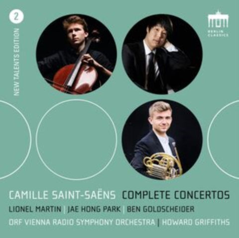 PARK,JAE HONG - CAMILLE SAINT-SAENS: COMPLETE CONS (NEW TALENTS (Music CD)