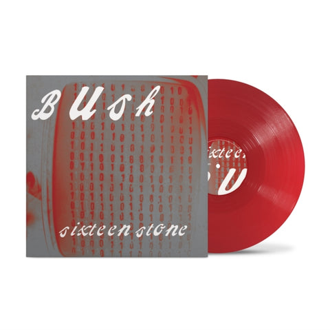 BUSH - SIXTEEN STONE (30TH ANNIVERSARY) (APPLE RED VINYL/2LP) (Vinyl LP)