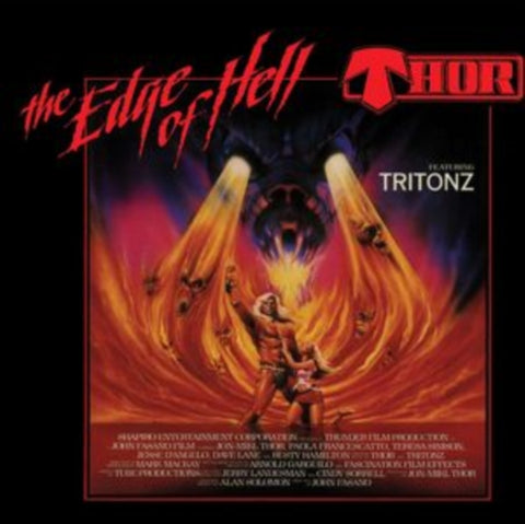 THOR - EDGE OF HELL (RED MARBLE VINYL) (Vinyl LP)